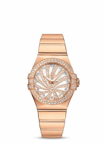 Omega Constellation Co-Axial 31 Red Gold / Snow / Diamond Supernova 123.55.31.20.55.010 (12355312055010)